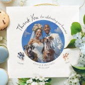 Anpassbares Foto mit Pad-Tograph für Hunde Serviette