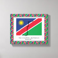 Anpassbares Foto | Patriotisch | NAMIBIA FLAG