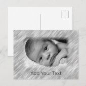 Anpassbares Foto Postkarte (Vorne/Hinten)