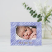 Anpassbares Foto Postkarte (Stehend Vorderseite)