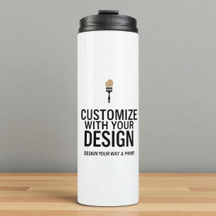 Anpassbares Geschäft Corporate Modern Minimalistis Thermosbecher