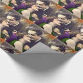 Anpassbares Geschenkpapier - Ihre Art Fotos (Ecke)