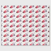 Anpassbares Giftpackpapier - Bild hinzufügen Geschenkpapier (Flach)