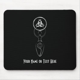 Anpassbares Göttin-Symbol-Mauspad Mousepad