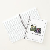Anpassbares Haustier Notizbuch (Innenseite)