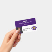 Anpassbares ID-Abzeichen mit Foto Ausweis (Handheld)