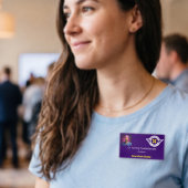 Anpassbares ID-Abzeichen mit Foto Namenschild