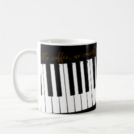 Anpassbares Kein Kaffee Kein Konzert Kaffeetasse