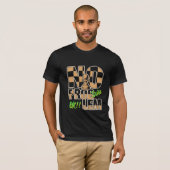 Anpassbares „Kein Problem“ Schach-Style | Bella+Ca T-Shirt (Vorne ganz)