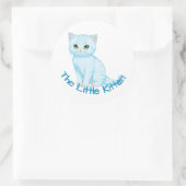 Anpassbares Kinderzimmer Runder Aufkleber (Tasche)