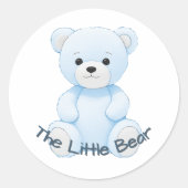 Anpassbares Kinderzimmer Runder Aufkleber (Vorderseite)