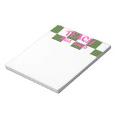 Anpassbares Lehrer-Post-it Notizblock (Rotiert)