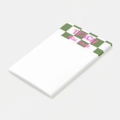 Anpassbares Lehrer-Post-it Post-it Klebezettel (angewinkelt)
