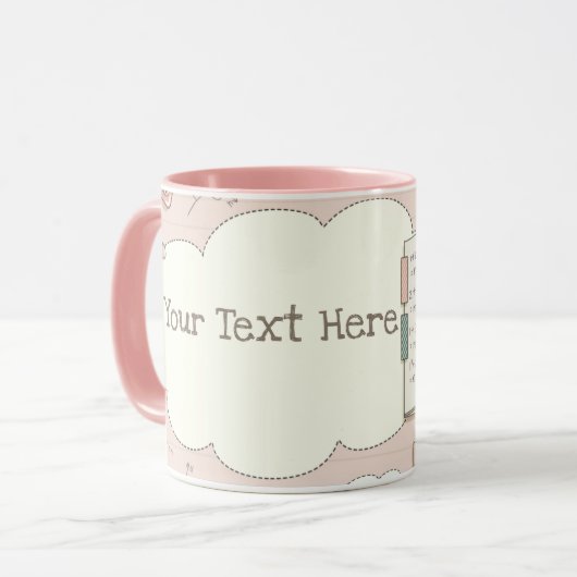 Anpassbares Lernen Tasse (Vorderseite Links)