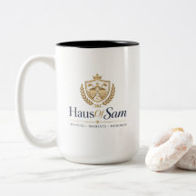 Anpassbares Logo und QR-Code Soft Warm Ivory