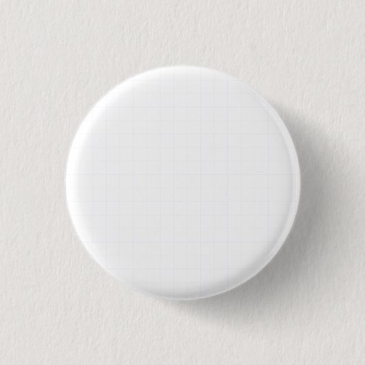 Anpassbares minimalistisches weißes Rastertextur Button (Vorderseite)