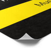 Anpassbares Musikfreigabepaket mit QR-Code Poster (Ecke)