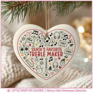 Anpassbares Musiklehrer-Schüler-Foto Keramik Ornament