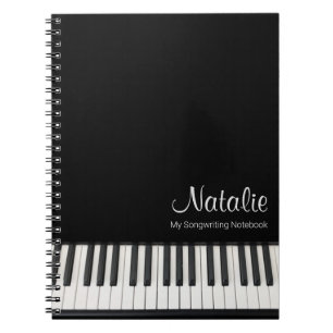 Anpassbares My Songwriting-Notebook Notizblock