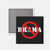 Anpassbares "Nein"-Symbol Magnet (Vorderseite/Rückseite)