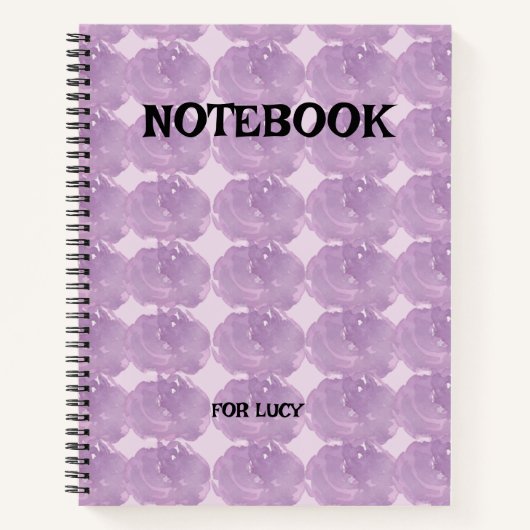 Anpassbares Notebook | Stilvoll und funktionell Notizblock (Vorderseite)