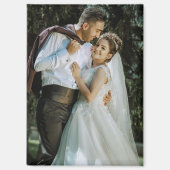 Anpassbares Rechteck-Magnet mit Ihrem Bild Magnet (Vorderseite)