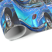 Anpassbares Schleifpapier Geschenkpapier (Rolleneckpunkt)