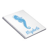 Anpassbares Seepferd Notizblock (Rechte Seite)