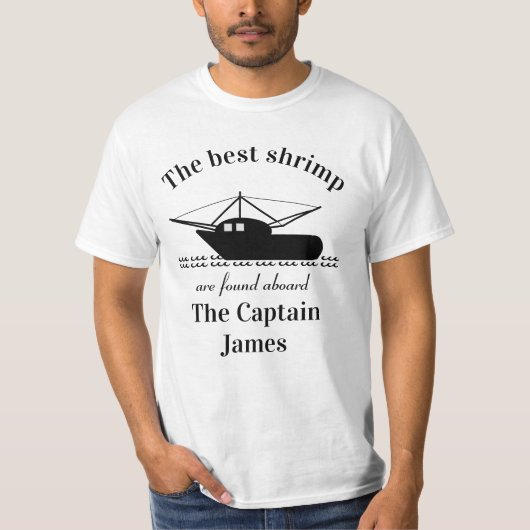 Anpassbares Shrimper's T-Shirt (Vorderseite)
