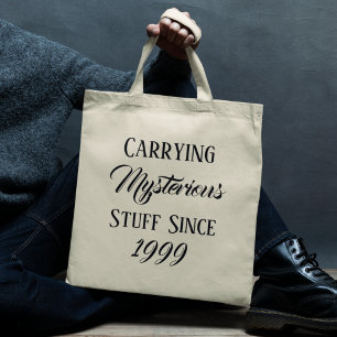 Anpassbares Skript-Geschenk im Vintage-Stil Tragetasche