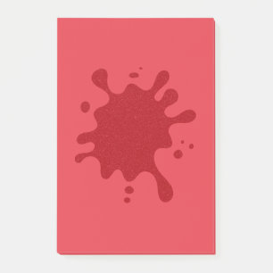 Anpassbares Splash-Design für Post-it-Notizen Post-it Klebezettel