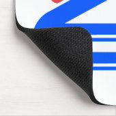 Anpassbares Sportbuchstabe Z Team Mousepad (Ecke)