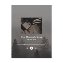 Anpassbares, stimmungsvolles Musikplayer-Design
