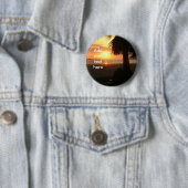 Anpassbares Strandsonnenuntergangs-Abzeichen Button (Beispiel)