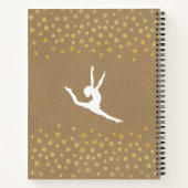 Anpassbares Tanzpapier Notizblock (Rückseite)