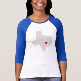 Anpassbares Texas-Staat-T-Shirt T-Shirt