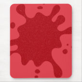 Anpassbares Tomatenrot-Splash-Mauspad Mousepad (Vorne)