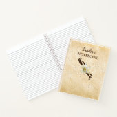 Anpassbares Vanilla Extract Journal Notizblock (Innenseite)