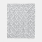 Anpassbares Vintage-Blumenmuster Fleecedecke (Vorderseite)
