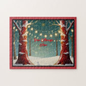 Anpassbares Weihnachten Puzzle (Horizontal)