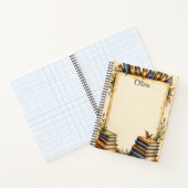 Anpassbares whimsisches Design auf Notizblock (Innenseite)