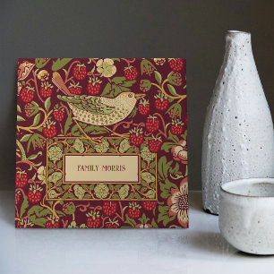 Anpassbares William Morris Strawberry Thief Fliese