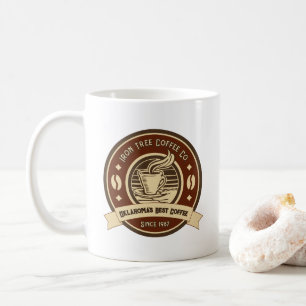 Anpassen Allgemeiner Kaffee Shop Rustikale Vorders Kaffeetasse