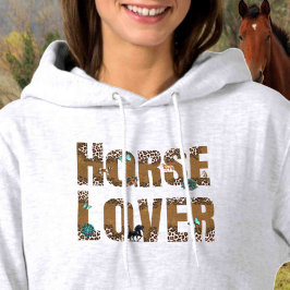 Anpassen an den Rücken-Reiter-Lover Hoodie