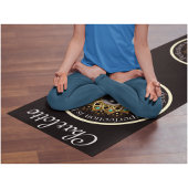 (Anpassen an mich) Yin Yang Black Workout, Pilates Yogamatte