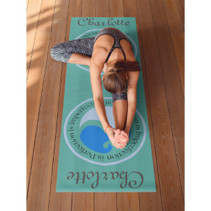 (Anpassen an mich) Yin Yang Workout, Pilates und Yogamatte