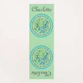 (Anpassen an mich) Yin Yang Workout, Pilates und Yogamatte (Vorderseite)