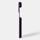 Anpassen Behalten, Lila Streifen im Text abbilden iPhone Hülle (Linke Seite)