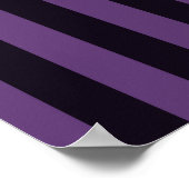 Anpassen Behalten, Lila Streifen im Text abbilden Poster (Ecke)