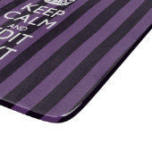 Anpassen Behalten, Lila Streifen im Text abbilden Schneidebrett (Ecke)